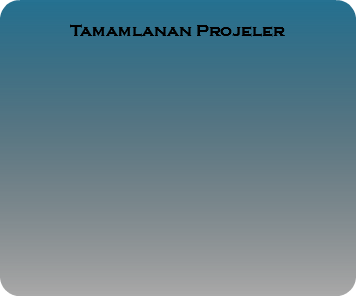 
Tamamlanan Projeler 